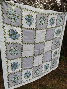 Dunmoy Irish Vintage Tablecloth