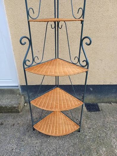 Metal Corner Shelf Unit