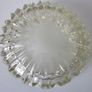 Vintage Clear  Round Fluted Glass Ashtray/Bowl   6.25 Inch Image 5