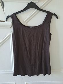 Brown Nomansland Vest top size 10