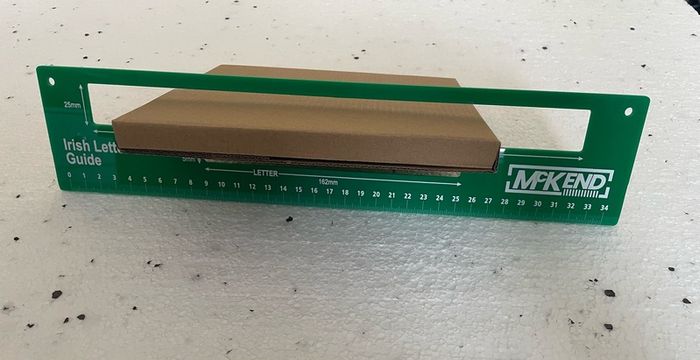 Irish Letter Postal Size Guide