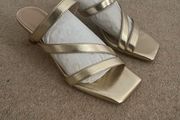 Alohas Gold Sandal UK 6