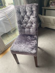 Two high backed Chairs