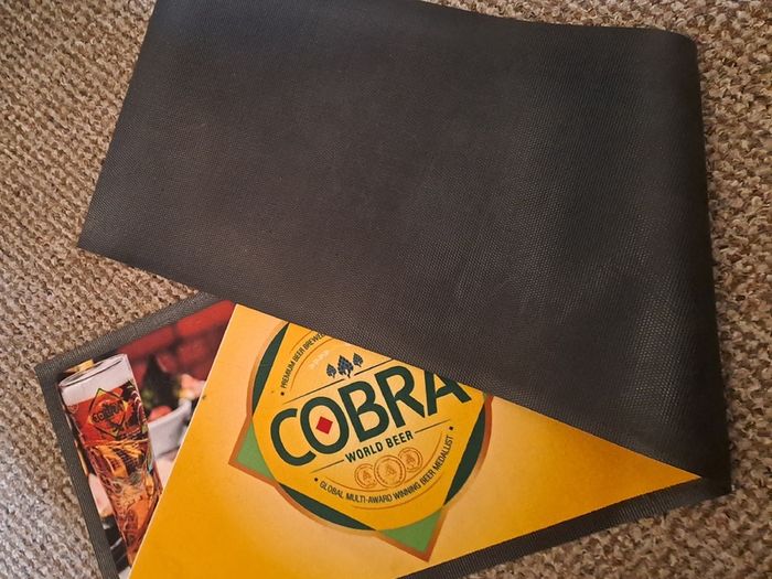 Large Cobra World Beer Bar Runner Bar Mat
