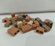 Lego Masonry Bricks 25 Pieces