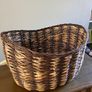 Large rattan basket Image 4