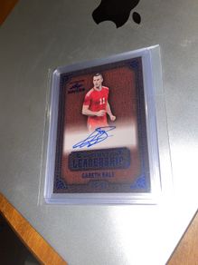 Gareth Bale Autograph Soccer Card