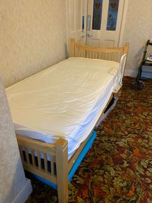 3ft pine bed and mattress