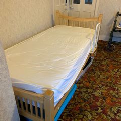 3ft pine bed and mattress
