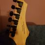 Chapman Guitars Ghost Fret Flame Blue Explorer. Image 5