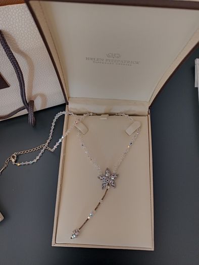 Necklace and earrings