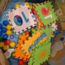 Baby ball pit and number mats Image 4