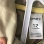 Carter's baby boy beige jacket with pockets age 12 months - as new Image 2