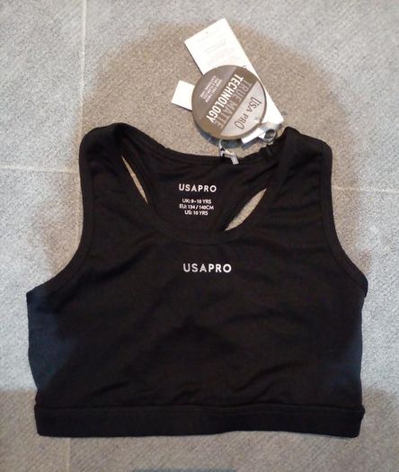 USA Pro sports bra size 9-10Y  New.