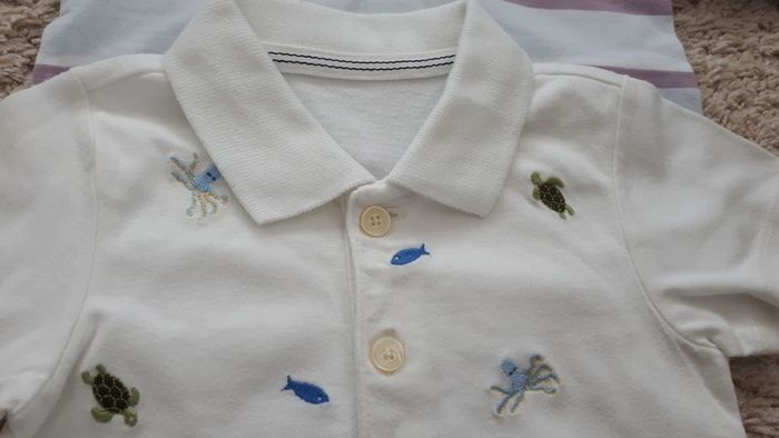 (6-9M) Like NEW 2 Boy Polo Shirts Summer