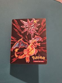 Mini Charizard Obsidian Flames Pokemon Card Binder