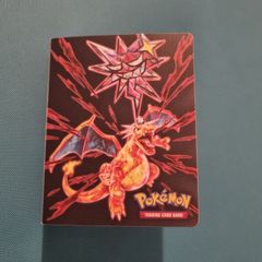 Mini Charizard Obsidian Flames Pokemon Card Binder