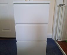Ikea Malm chest of 3 drawers