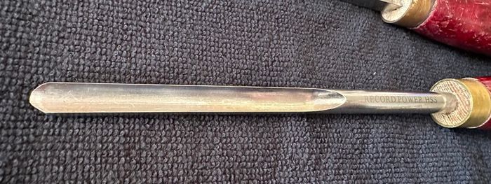 Record Woodturning complete Chisel set