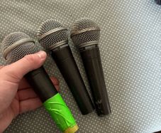 Shure SM85 x 3