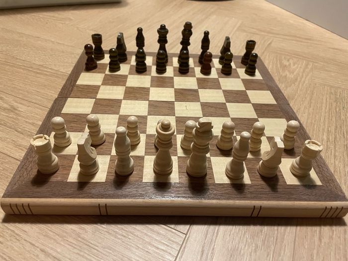 25 x Wooden Chess and Draughts Sets