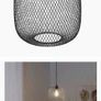 Black and Gold Ikea ceiling light pendant x2 Image 5