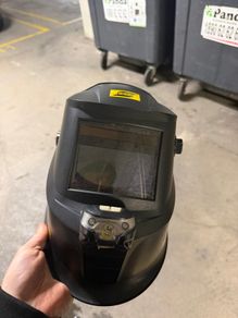 Welding Helmet with head torch