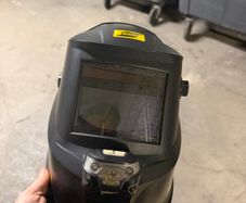 Welding Helmet with head torch