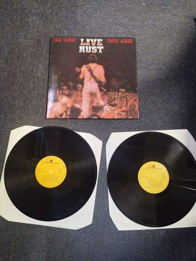 Neil Young Live Rust 2lp Irish press