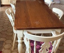 Table and chairs