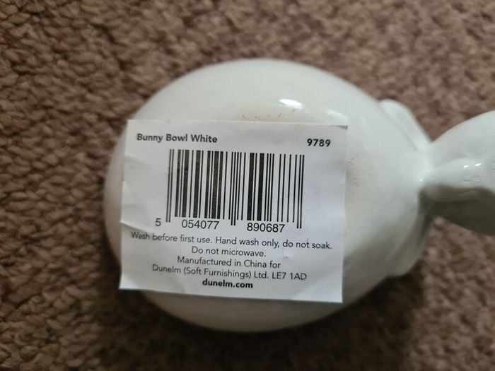 Easter Bunny Bowl