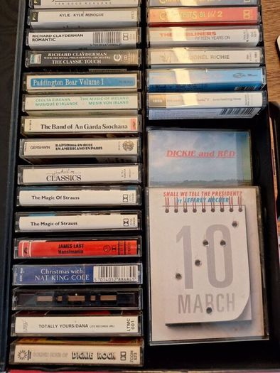 FREE very random collection of cassette tapes