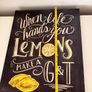 Decorative Canvas - Lemon Gin&Tonic Image 3