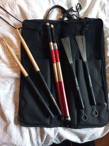 Drum Sticks & Stick Bag