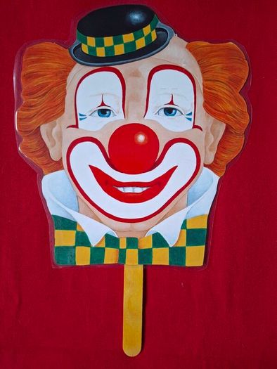 Halloween Hand Held Masks (Laminated)