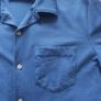 Zara Origins Blue thick Cotton Shirt - Large Image 6