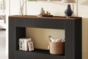 Modern Console Table, 140 x 30 x 85 cm, Hallway Table, Hallway Furniture, Narrow Sofa Table with Storage