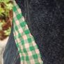 Vintage Cabbages and Roses Denim Jacket Image 5