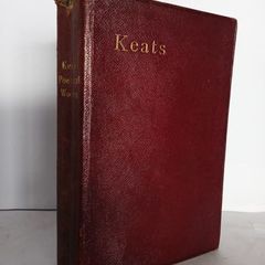 The Poetical Works of John Keats Published by Yardley and Hanscomb (HQ472)