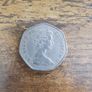 Great Britain UK 1981 50 New Pence/50p Elizabeth II Coin - free standard postage Image 2