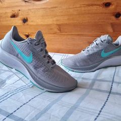 2019 nike air zoom pegasus 37 Size 4.5 eu 38 grey/blue in excellent condition
