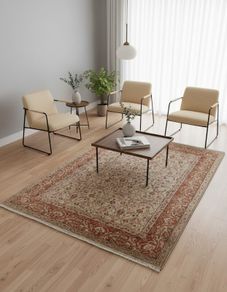 Modern design Ziegler Hand Knotted Rug Carpet Persian