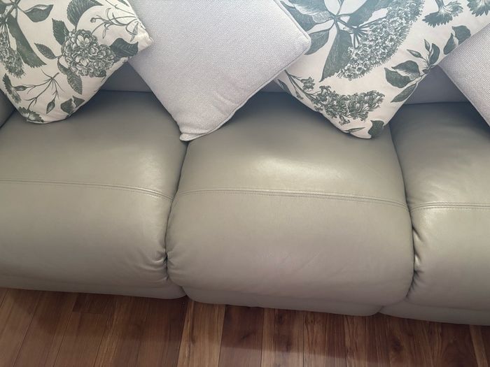 pure leather 3+2 sofa