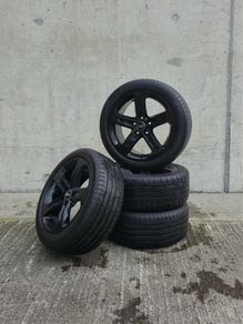 Genuine Audi A3/S3 S-Line 17" Alloys & Tyres - Like New, Good Tyres