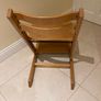 Child's height adjustable wooden chair Image 3