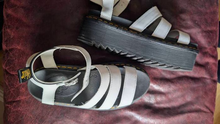 Dr. Martens Sandals  Blaire Quad Hydro Leather Platform