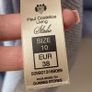 Paul Costelloe 100% Pure Cashmere Striped Jumper | Crew Neck Size 10 Image 4