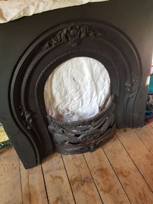 cast iron fire surround