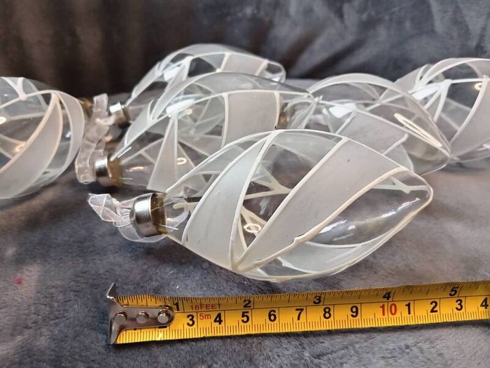 Christmas glass baubles