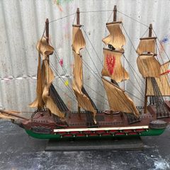Vintage Galleon sailing ship display